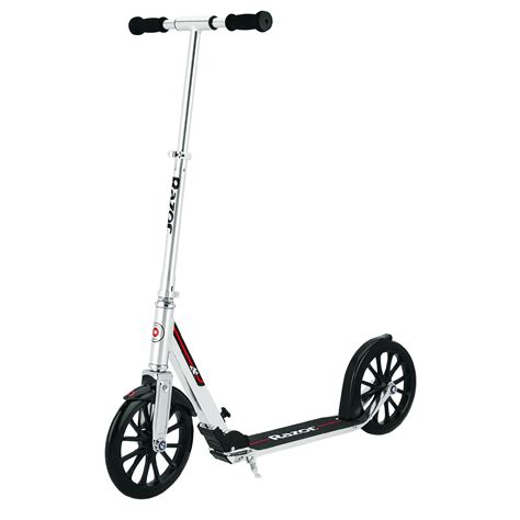Ride Responsibly The purchaser and rider of this product are responsible for knowing and obeying all state and local regulations regarding the use of this product. . Big wheel razor scooter